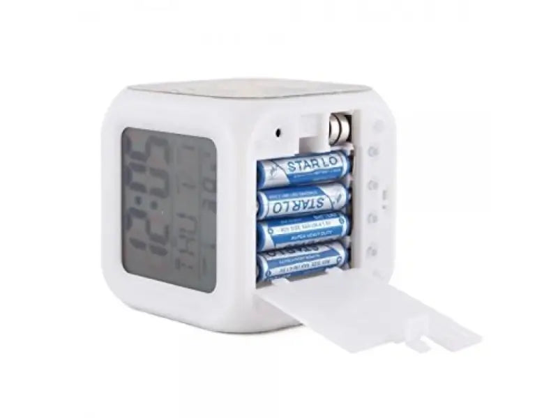 7 Color Change Digital Clock with Temperature Display