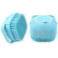 FurEase Silicone Bath Body Brush with Shampoo Dispenser Soft Scrubber